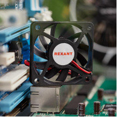 Вентилятор RX 6010MS, DC 12В REXANT