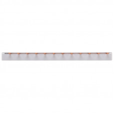 Шина соединительная типа PIN (12 штырей) 1Р 100 А (22см) REXANT