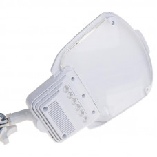 Лупа на струбцине квадратная 3D+20D с подсветкой 6LED, серия EXPERT, белая REXANT