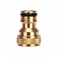 Адаптер латунный, 1/2', внутренняя резьба ЧЕТЫРЕ СЕЗОНА