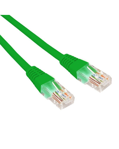 Патч-корд U/UTP, CAT 6, RJ45-RJ45, 26AWG, LSZH, зеленый, 0,3м REXANT