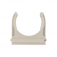 Крепеж-клипса для трубы ø40мм серая (5 шт/уп) REXANT