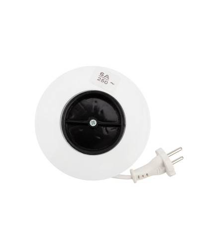 Удлинитель-рулетка STANDARD 3 гнезда, 3м, 2х0,75мм², б/з, белый PROconnect