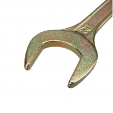 Ключ рожковый 24х27мм, желтый цинк REXANT