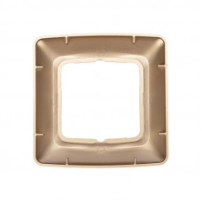 DEA Рамка 1-я горизонтальная Золотой Металлик KRANZ