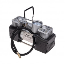 Компрессор автомобильный усиленный двухпоршневой (60л/мин, 10 АТМ) REXANT