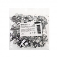 Скоба СМО 19-20 однолапковая для металлорукава ø 15 мм (100 шт/уп) REXANT