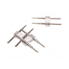 T - коннектор для одностороннего Гибкого Неона 8х16мм (цена за 1 шт.)