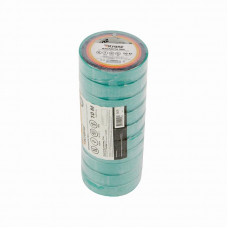 Изолента ПВХ 0,13х15мм, 10м, зеленая KRANZ