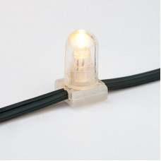 Гирлянда LED ClipLight 12V 150 мм, цвет диодов ТЕПЛЫЙ БЕЛЫЙ