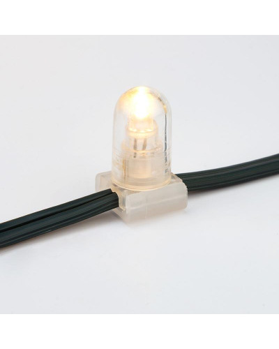 Гирлянда LED ClipLight 12V 150 мм, цвет диодов ТЕПЛЫЙ БЕЛЫЙ