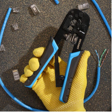 Кримпер HT-568R ТАЙВАНЬ для обжима 8P8C, 6P6C REXANT