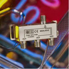 Делитель ТВх3 под F-разъем, 5-1000МГц REXANT