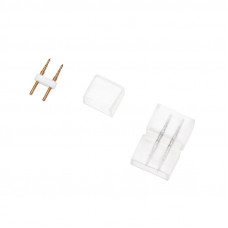 Установочный набор для двухстороннего Гибкого неона 8х16мм (блок питания каучук с диодным мостом и вилкой, заглушка, переходная муфта, игла) 1,5м NEON-NIGHT