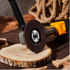 Круг лепестковый торцевой, P24, 125х22,2мм KRANZ