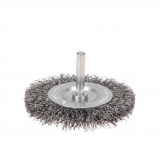 Щетка дисковая для дрели, витая стальная проволока, 75мм KRANZ