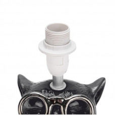 Светильник декоративный 'Кот в очках', цоколь Е14, 40Вт, черный REXANT