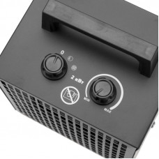 Пушка тепловая электрическая, квадратная, PTC, 2кВт REXANT