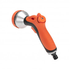 Пистолет-распылитель многофункциональный с прорезиненной ручкой и курком, 7 режимов ЧЕТЫРЕ СЕЗОНА