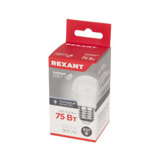 Лампа светодиодная Шарик (GL) 9,5Вт E27 903Лм 6500K холодный свет REXANT