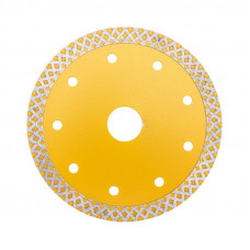 Диск алмазный отрезной сплошной, 125х22,2мм, сухой/мокрый рез KRANZ