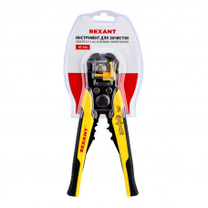 Инструмент HT-766 для зачистки кабеля 0,2-6,0мм² и обжима наконечников REXANT