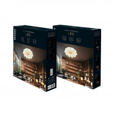 Светильник потолочный Leo, LUMI Line, 42Вт, 450x120 мм, белый REXANT