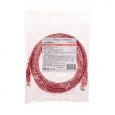 Патч-корд U/UTP, CAT 5e, RJ45-RJ45, 26AWG, LSZH, красный, 5м REXANT
