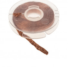 Оплетка для удаления припоя, медная, 3,0мм x 1,5м REXANT