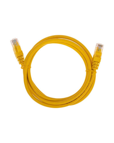 Патч-корд U/UTP, CAT 6, RJ45-RJ45, 26AWG, LSZH, желтый, 1,5м REXANT