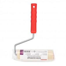 Валик велюр, ворс 5 мм, ширина ролика 180 мм, Ø 42 мм, бюгель 8 мм серия «Мастер» REXANT