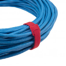 Хомут–липучка многоразовый 320х14мм, красный (12 шт/уп) REXANT