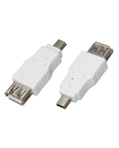 Переходник гнездо USB-A (Female)-штекер miniUSB (Male) REXANT