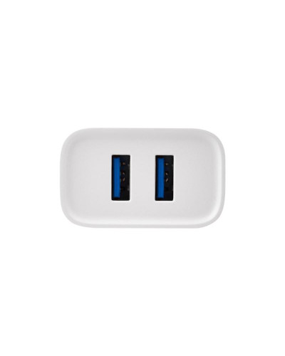 Сетевое зарядное устройство для iPhone/iPad REXANT 2 x USB, 5V, 2.4 A, белое
