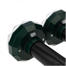 Набор отпугивателей кротов с садовым фонариком (R 20м х2) кристалл REXANT