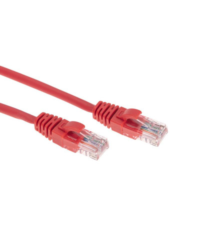 Патч-корд U/UTP, CAT 5e, RJ45-RJ45, 26AWG, LSZH, красный, 0,5м REXANT