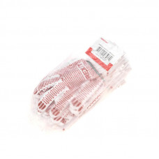 Перчатки х/б нейлоновые с покрытием ПВХ «Точка», белые REXANT