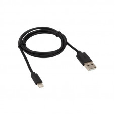 Кабель USB-A – Lightning для Apple, 1А, 1м, ПВХ, черный REXANT