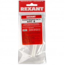 Паста теплопроводная, КПТ-8, 2мл, шприц REXANT