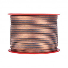 Кабель акустический 2х1,00мм², прозрачный BLUELINE, 100м REXANT