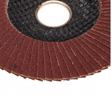 Круг лепестковый торцевой, P120, 125х22,2мм KRANZ