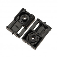 Площадка под стяжку для прямого монтажа, черная (100 шт/уп) REXANT