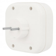 Четверник электрический 6А б/з белый