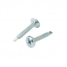 Саморез с прессшайбой ПШС сверло 4,2х32мм, короб (200 шт/уп) KRANZ