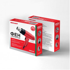 Фен строительный REXANT, 230 В/1800 Вт 'COMPACT'