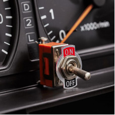 Тумблер 250V 15А (2c) ON-OFF однополюсный  (KN-101)  REXANT (в упак. 1шт.)