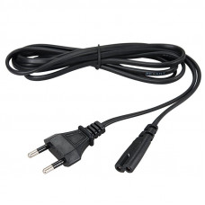 Шнур сетевой, вилка СЕЕ 7/16 - разъем IEC 320 C7, кабель 2x0,5 мм², длина 1,8 метра (PE пакет) REXANT