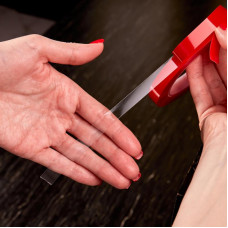 Двухсторонний скотч, акриловая основа, прозрачный, 12мм, ролик 5м REXANT