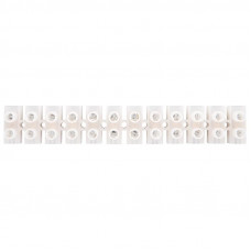 Клеммная винтовая колодка KВ-35 10-35, ток 80 A, полиэтилен белый REXANT (10 шт./уп.)