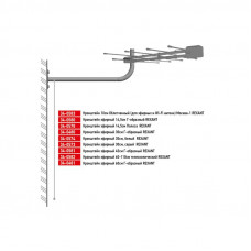 Кронштейн эфирный Полоса, 14,5см REXANT